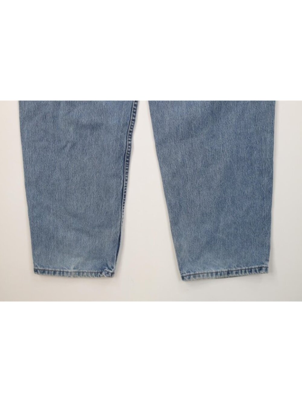 Vintage 90s Levis Silvertab Mens 33x32 Faded Baggy Fit Denim Jeans Blue USA - Picture 12 of 14